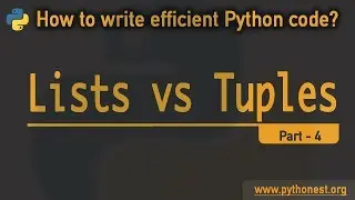 Lists vs Tuples in python| Python tutorials 🔥