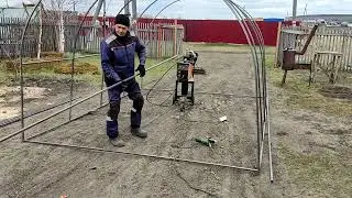 каркасная теплица своими руками / Do-it-yourself frame greenhouses