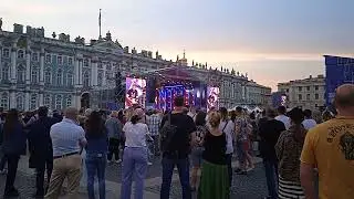 Питер! Попали на концерт Чижа)