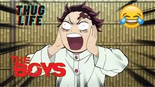 Demon Slayer In Hindi Dubbed    Tanjiro Giyu Funny Scenes    