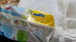Обзор подгузника для новорожденных Molfix