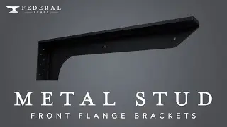 HOW TO: Metal Stud Front Flange Brackets | Making Metal Stud Vanity Installations Fast and Easy