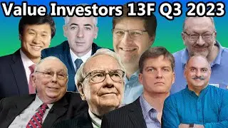 Did Michael Burry Really Buy $1.6B Puts on SPY & QQQ?!?! | Q2 2023 Value Investor 13F Review