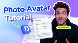 How to generate AI Avatars with text only? Photo Avatar Tutorial