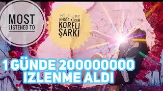 1 günde 200 milyon izlenme alan şarkı