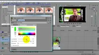 Transparent video using Cookie Cutter