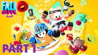FALL GUYS Scrapyard Stumble & New Fame Pass - Gameplay Walkthrough - PART 1
