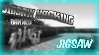 JIGSAW HACKING ON CUBECRAFT! *banned*