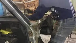 Ваз 2107 Замена крыла...