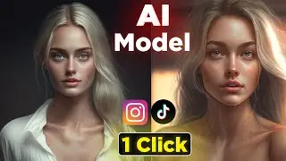 Create your AI Generated Instagram Model Avatar Video in different Expressions: Step by Step Guide