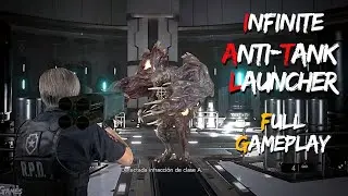 INFINITE ANTI-TANK ROCKET LAUNCHER | Full Gameplay | HARDCORE | Resident Evil 2 REMAKE