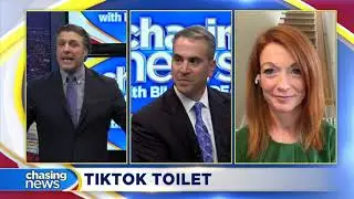 TikTok video shows woman licking toilet seat on an airplane