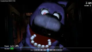 ( OLD ) Five Nights at Freddy's / part 3 night 2 and 3 conquered