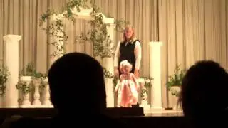 Katie at 2010 Tiny Miss Louisiana Stock Show Contest