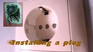 Installing a plug (common model in the european union)