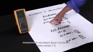 Что значит точность при выборе мультиметра