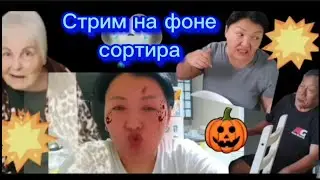 Стрим на фоне сортира с тряпкой . Бабуличка -Ляля Хочет на море