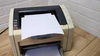 КОМПИКОМ. печать тестовой страницы HP 1022
