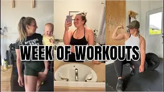 WEEK OF WORKOUTS| Getting Back to Weightlifting/CrossFit with my Back Injury