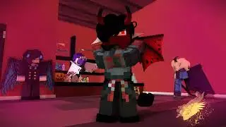 Sad cat dance (Minecraft animation)