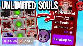 HOW TO GET INFINITE SOULS AND UNLOCK ALL DARK SKILLS | NINJA LEGENDS ROBLOX