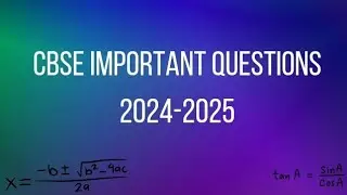 CBSE IMPORTANT QUESTIONS FOR CLASS 10 #cbse #cbseboard #trending