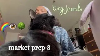 market prep vlog 3 👇🏽 #kingjournals #marketvlog #entrepreneur studio vlog - haul - consciousness