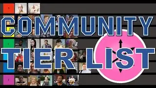 Community Character Tier List (34 CHARACTERS!)