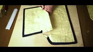 Самодельный бронежилет. Нарезка кевларовых пакетов под плиты гранит