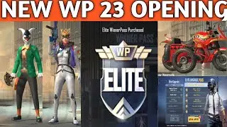 PUBG MOBILE LITE NEW WP SESSION 23 ALL REWARD.