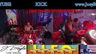 LIVE DRUMS UFO RUSH OZZY SABATON MEGADEATH HEAVY METAL with J.BOYLE ~