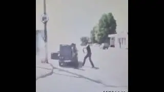 Автомобиль загорелся