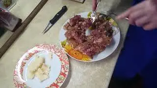 Обзор мясной тушёнки -говяжьей !