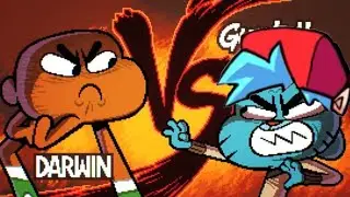 Gumball Vs Darwin Friday night funkin