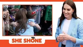 The Unexpected Way Catherine Brightened Up a Little Girl's Day At The Big Lunch Party!