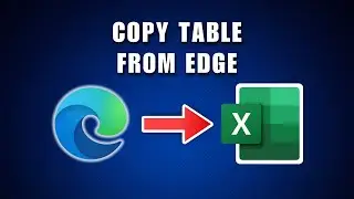 How To Copy A Website Table Directly Into Excel 2026