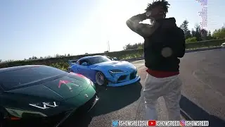 iShowSpeeds Lambo Vs Rare Supra Drag Race