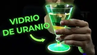 ¿Qué pasa si BEBES de un vaso de VIDRIO DE URANIO?