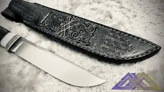 Ножны с тиснением (knife sheath)