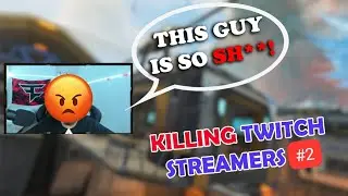 KILLING TWITCH STREAMERS WITH CONSOLE MOVEMENT IN APEX #2