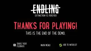Endling - Extinction is Forever | End of DEMO music