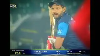 Shahid Afridi ComeBack In MSL | Karachi Knights vs Lahore Maharaj| Mega Star League ARP ZJanOfficial