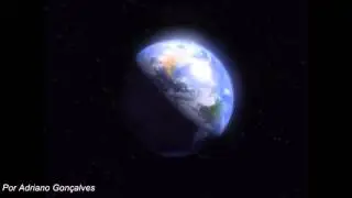 Planeta Terra em 3D feito no Blender 3D