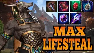 MAX LIFESTEAL ANUBIS IS BROKEN!! | SMITE 2 MASTERS ELITE RANKED