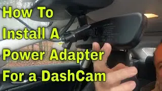 How to Install Dongar Rear View Power Adapter For Dash Cam