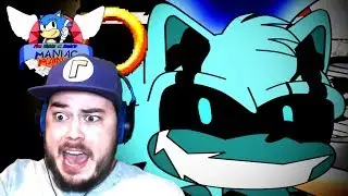 PHANTOM IAN BROKE OUT OF MY GAME TO ATTACK ME!! | Five Nights at Sonic's: Maniac Mania (Part 12)