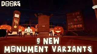 I Added 9 NEW MONUMENT VARIANTS Based On Your Ideas in DOORS | DOORS HALLOWEEN UPDATE 