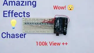 How to make 12 Channel Led Lights Chaser with 7 Amazing Effects (Arduino uno Project)