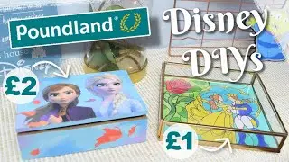 DIY Disney Decor 2021 | Poundland Disney | Easy Disney DIYs | Cheap Disney Crafts