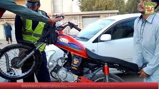 Arab jan In Action | Wheeler Vs Kohat Traffic Wardens |